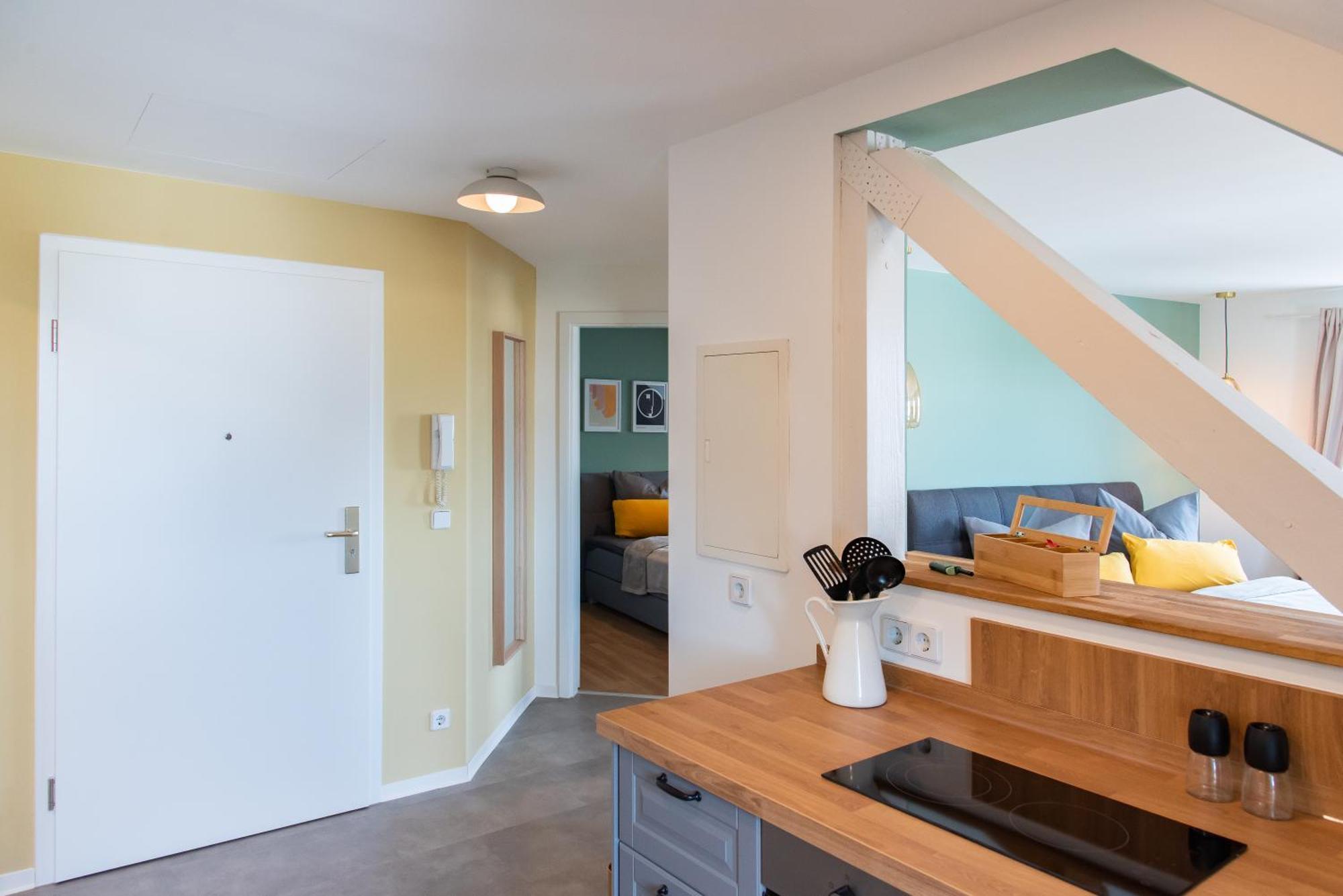 Bauhaus Apartment - Netflix, Nespresso, Zentral, Messe Chemnitz Buitenkant foto