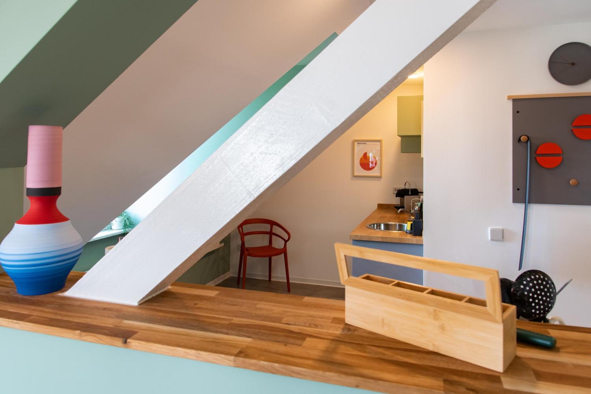 Bauhaus Apartment - Netflix, Nespresso, Zentral, Messe Chemnitz Buitenkant foto